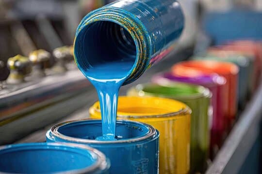 Paint drier in production
